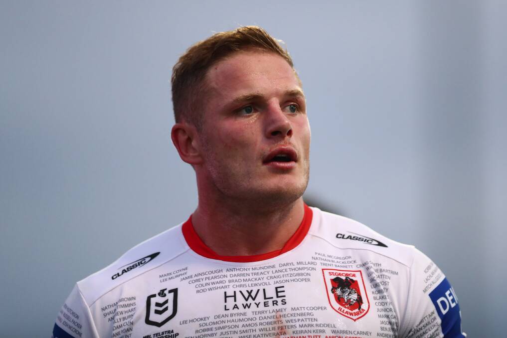 CLOUDED: George Burgess will not be a late inclusion for the Dragons. Picture: Getty Images