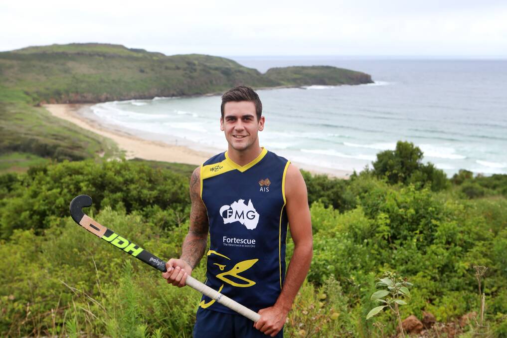 Blaker Govers starred for the Kookaburras against India. Picture by Sylvia Liber
