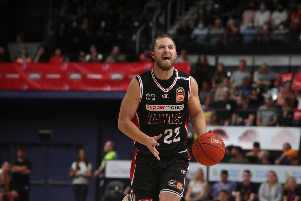 Tim Coenraad will return for another campaign with the Hawks. Picture by Sylvia Liber