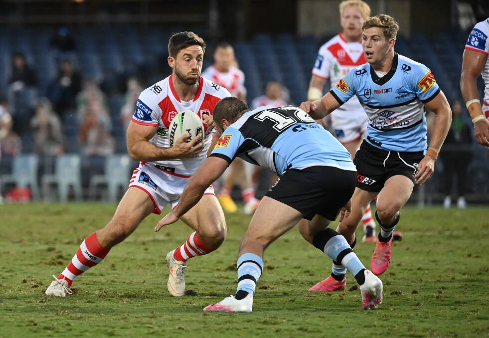 TEAM FIRST: Ben Hunt is open to prolonging his dummy-half experiment. Picture: NRL Imagery