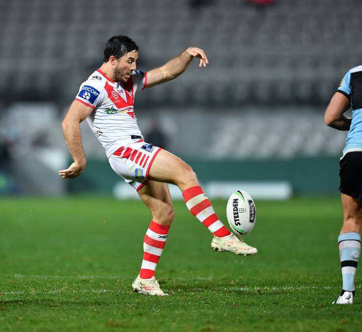 HOME: Ben Hunt is back at halfback for Thursday's clash with the Rabbitohs. Picture: NRL Imagery