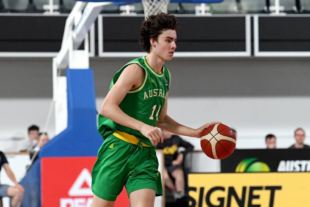 STANDOUT: Boomers debutant Josh Giddey. Picture: Getty Images