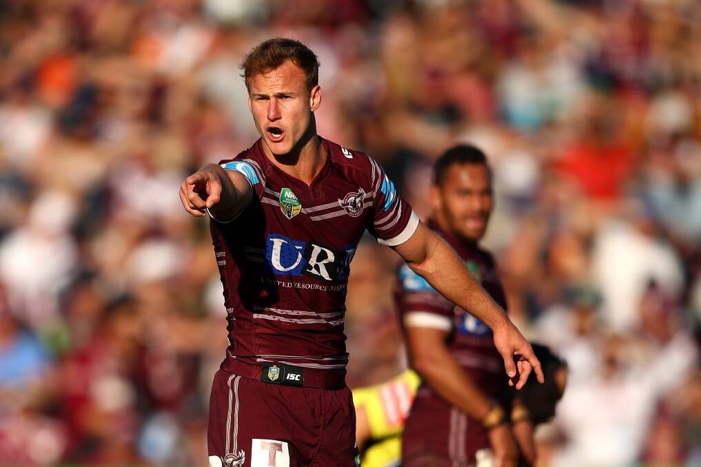 WARY: Manly captain Daly Cherry Evans says the Dragons gave his side a lesson when they met.