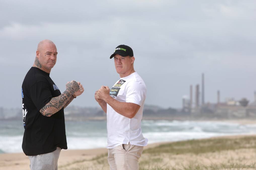 AGREED: They don't see eye to eye on much but Lucas Browne Paul Gallen both want thorough drug testing before and after their upcoming bout. Picture: Adam McLean