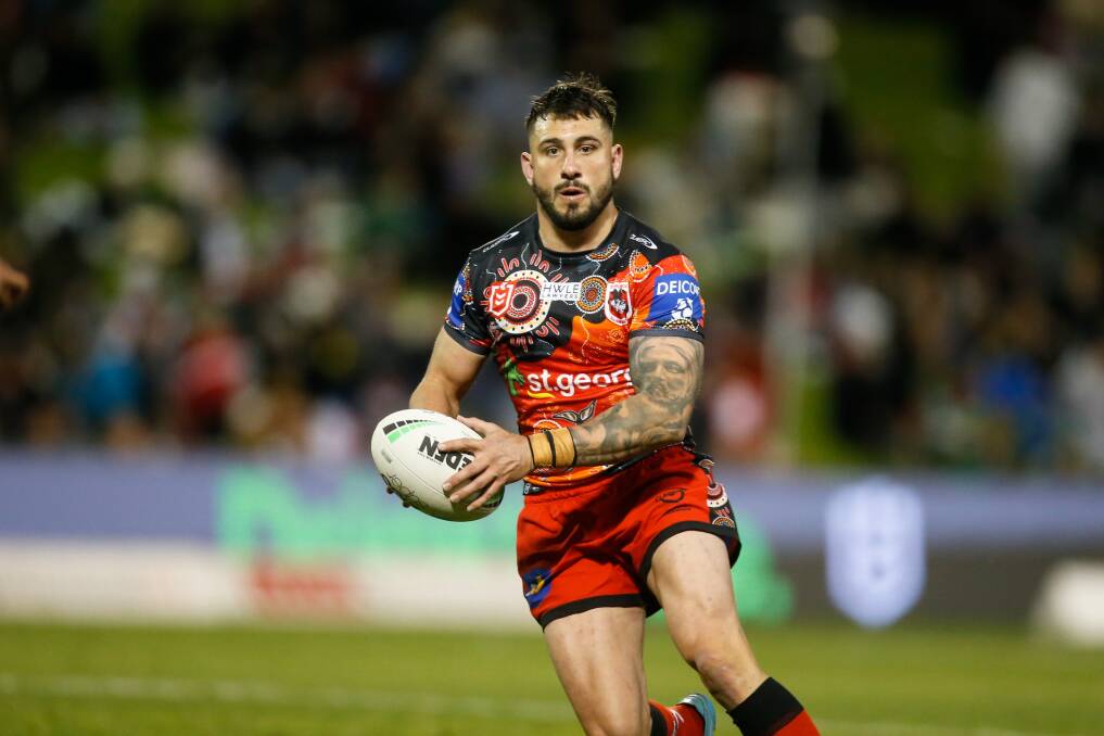 LONG ROAD: Jack Bird will play at Shark Park for the first time since leaving Cronulla on Saturday. Picture: Anna Warr