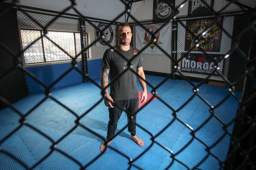 HOME GROWN: UFC featherweight Alex Volkanovski has claimed his second Illawarra Mercury People's Choice Sportsperson of the Year award. Picture: Adam McLean