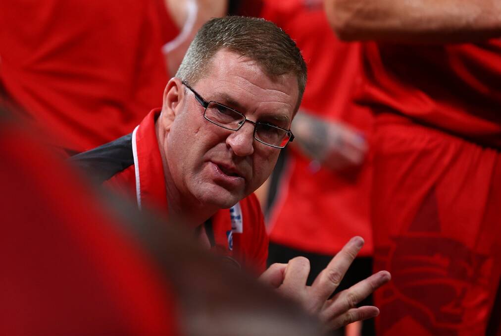 RUTHLESS: Perth coach Trevor Gleeson. Picture: Getty Images