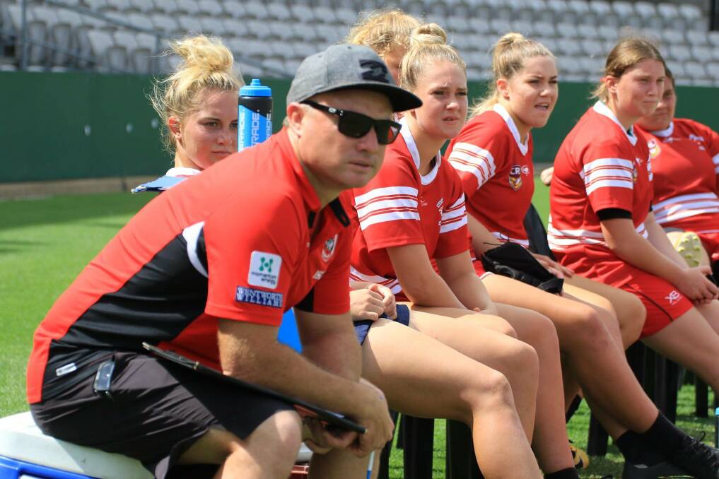 STEPPING UP: Current Illawarra Steelers Tarsha Gale Cup coach Daniel Lacey has been appointed head coach in the Dragons women's NRL bid. Picture: Allan Barry