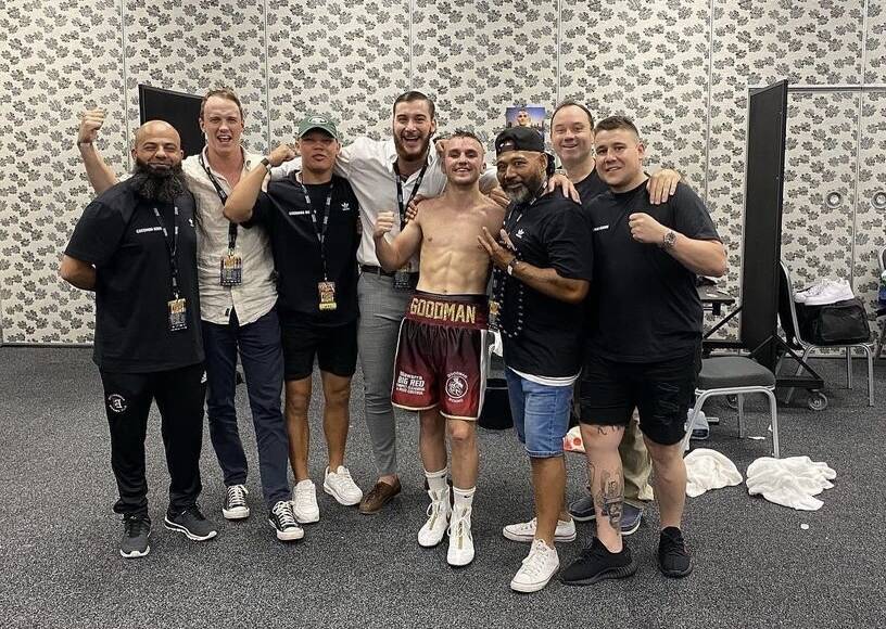 HOW GOOD: Sam Goodman notched an impressive win on his return to the ring last weekend. Picture: Instagram