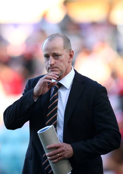 GONE: Michael Maguire is the latest coach to fall victim to the State of Origin killing season. Picture: Getty Images