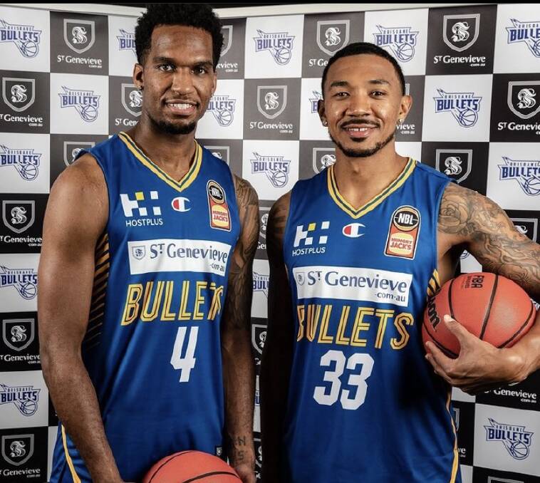 UNKNOWN: Brian Goorjian admits he's unsure what to expect from Brisbane import duo Vic Law and Orlando Johnson. Picture: Instagram.