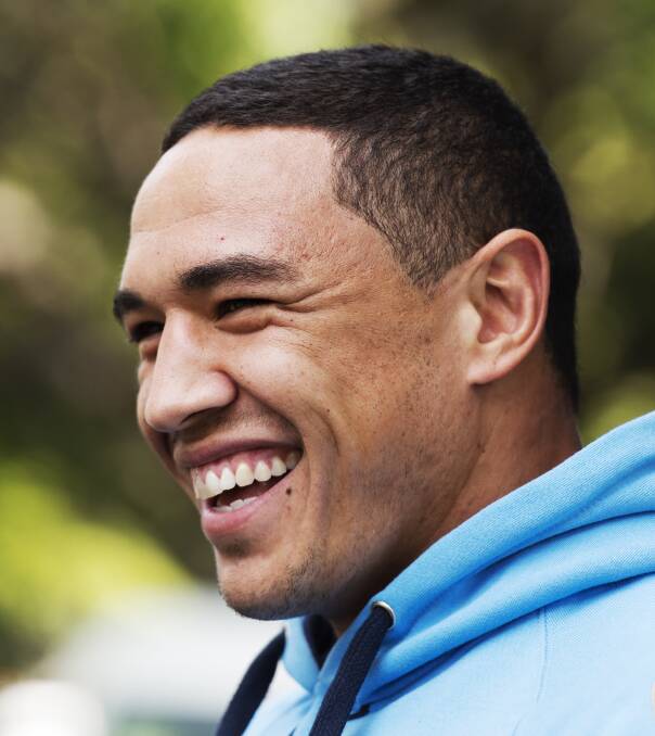 SOLACE: The emergence of Tyson Frizell as an Origin star is one of the few positives for Dragons fans to cling to amid a mid-season slump that's seen them tumble to 11th on the ladder with six games to play. Picture: James Brickwood