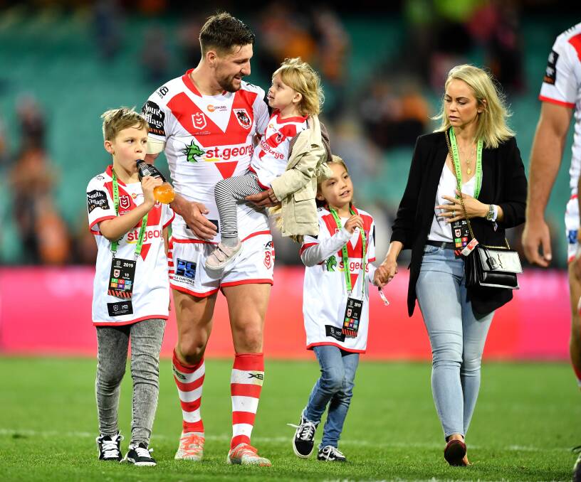 LAST DANCE: Outgoing Dragons captain Gareth Widdop insists he'll always be grateful for his time in Wollongong despite a disappointing farewell. Picture: NRL Photos