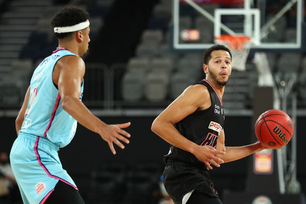 STAR: Tyler Harvey had 22 points for the Hawks in their win over New Zealand on Monday. Picture: Getty Images