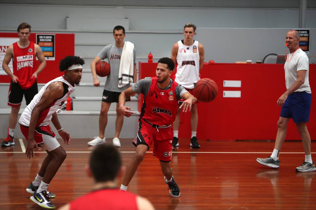 WAIT AND SEE: The Hawks will shift to Melbourne with the rest of the NBL in February, but could move sooner amid the most recent COVID outbreak in NSW. Picture: Sylvia Liber