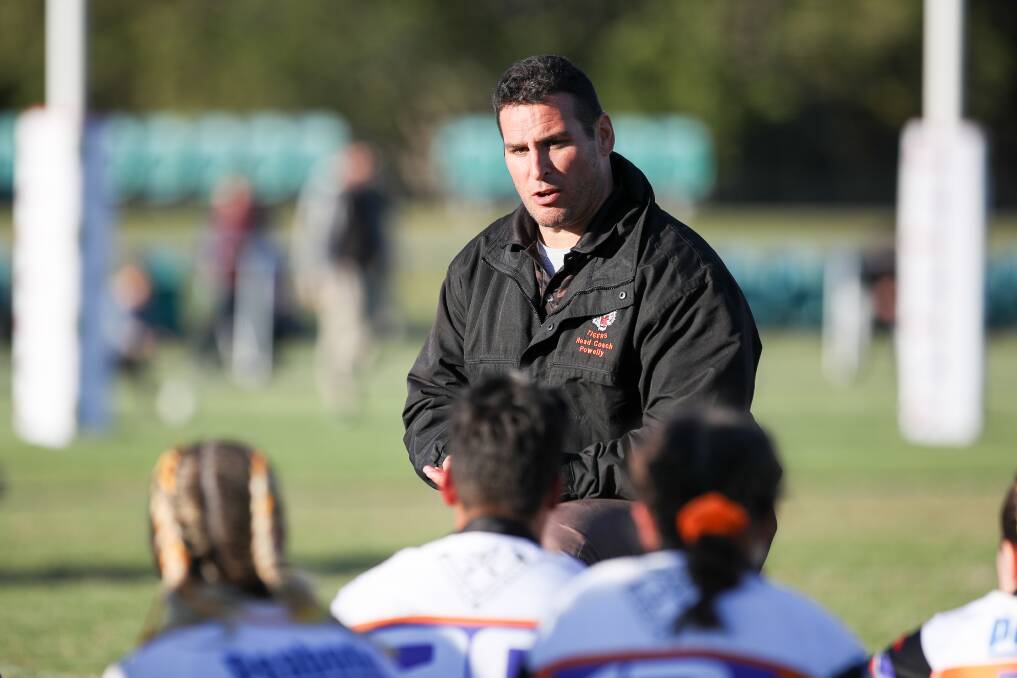 OPPORTUNITY: Former Helensburgh premiership-winning coach Ryan Powell will oversee Wests Tigers push at an NRLW license after being appointed the club's NSW Women's Premiership coach. Picture: Adam McLean