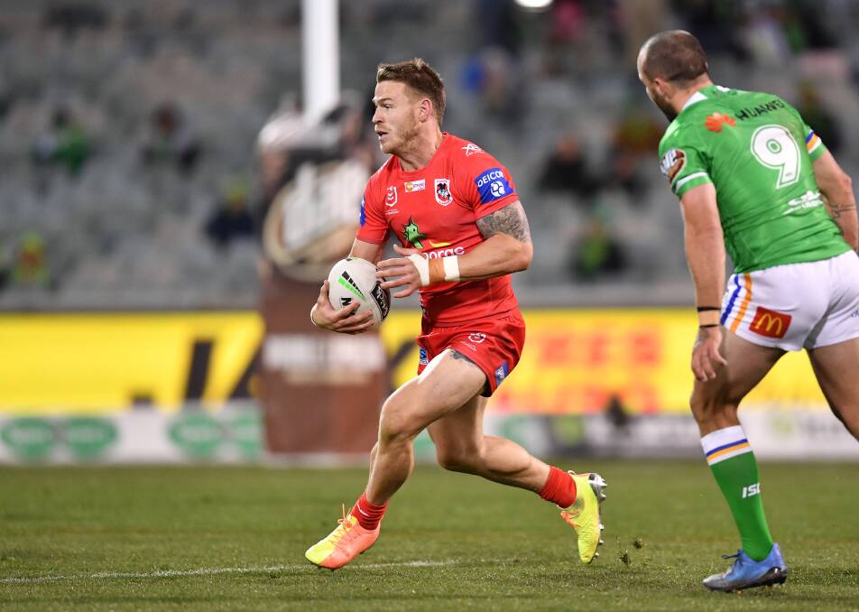 STRONG: Euan Aitken's return to form was a silver lining in Friday's loss. Picture: NRL Imagery
