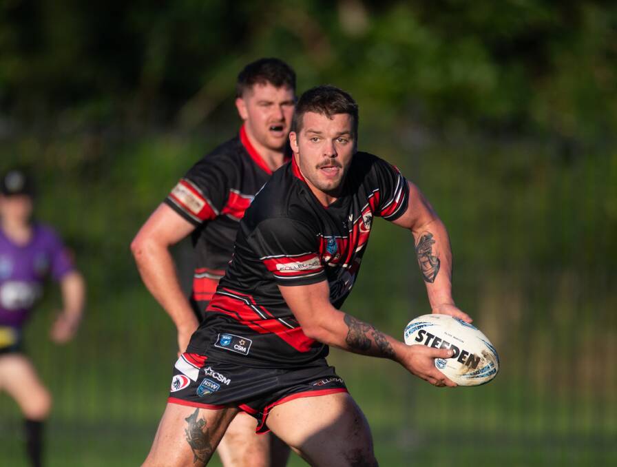 WINNERS: Josh Dowel's Collegians enjoyed a 42-10 win over Dapto on Saturday, setting a blockbuster showdown with Wests this weekend. Picture: Anna Warr
