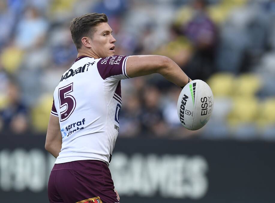 Reuben Garrick has played 112 games for Manly since being let go by the Dragons at the end of 2018. Picture Getty Images