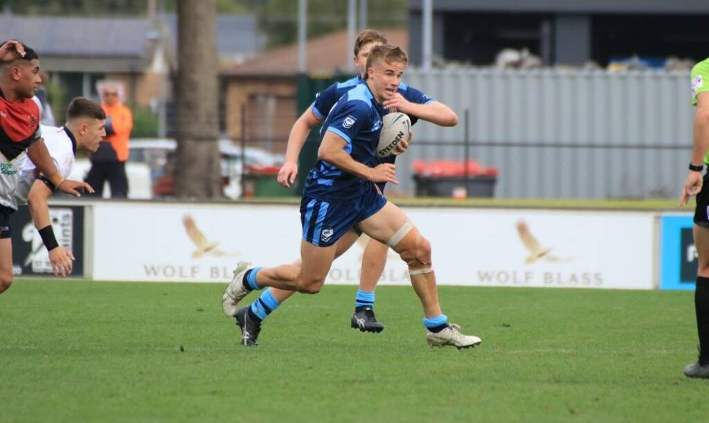 ON THE UP: Bulli High alum and Australian Schoolboys rep Ryan Couchman has inked a three-year deal with the Dragons. Picture: Supplied