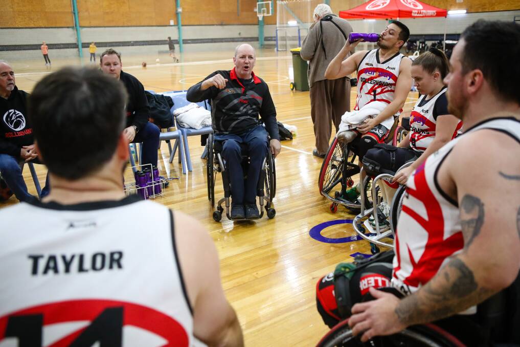 FLYING: The Roller Hawks are coming off a perfect start to the national championships. Picture: Adam McLean