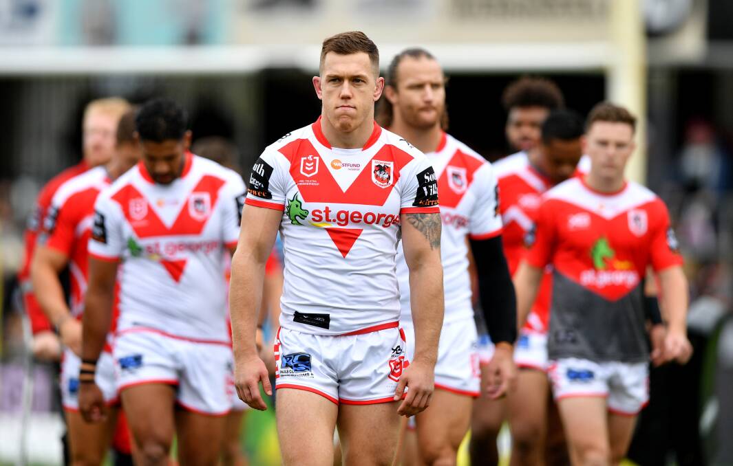 STRAIGHT SHOOTER: New Dragons captain Cameron McInnes. Picture: NRL Imagery