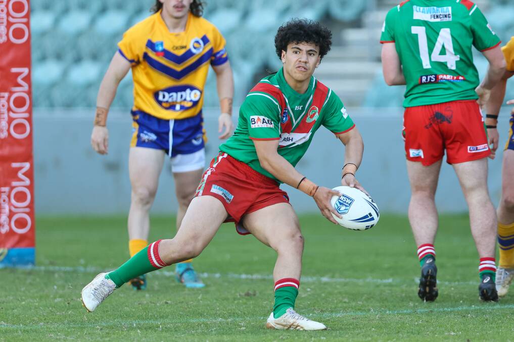 Corrimal coach Drew Keys feels young guns like Viliami Mahe (pictured) will draw huge benefits from a trying 2023 campaign. Picture by Denis Ivaneza