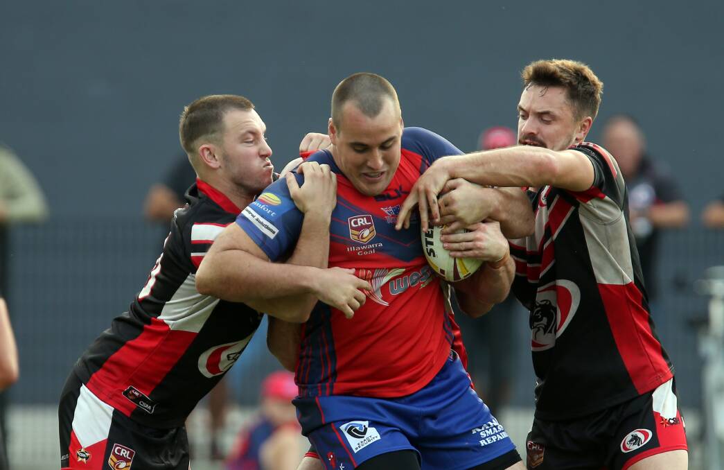 SWITCHED ON: Wests prop Justin King says his side won't be letting their guard down when they host Corrimal at Parrish Park on Saturday. Picture: Sylvia Liber