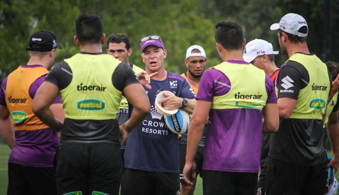 ON THE RISE: Former Batemans Bay Tiger, and current Melbourne assistant coach, Adam O'Brien has been tipped to be an NRL coach of the future.