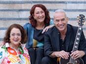 Wendy Harmer, Lynne McGranger and John Field (pictured left to right). Picture by David Hooley