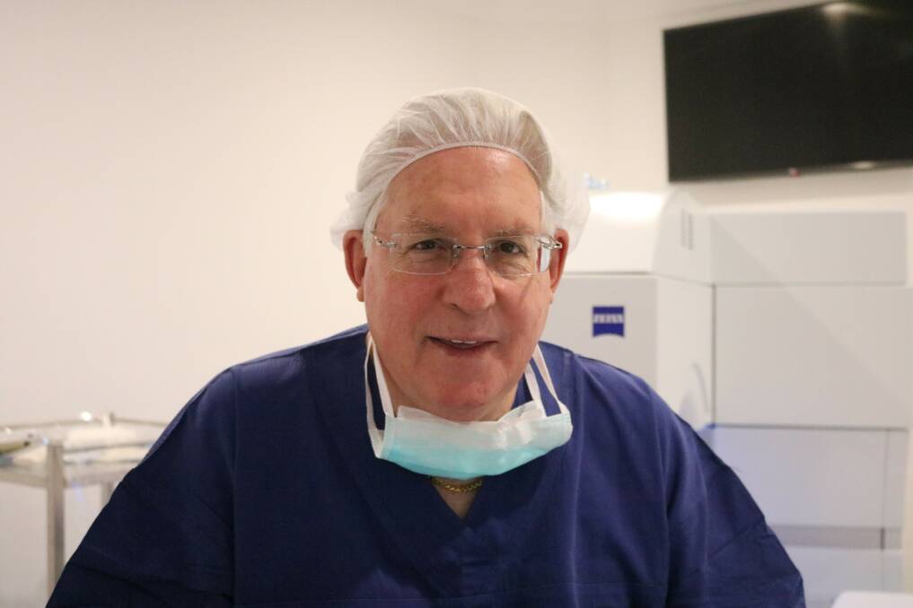 One of Australia’s top eye surgeons brings his talents to Wollongong