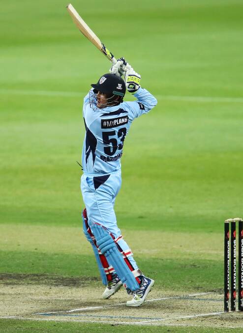 OUT: Nowra-born NSW batsman Nic Maddinson. Picture: Getty Images
