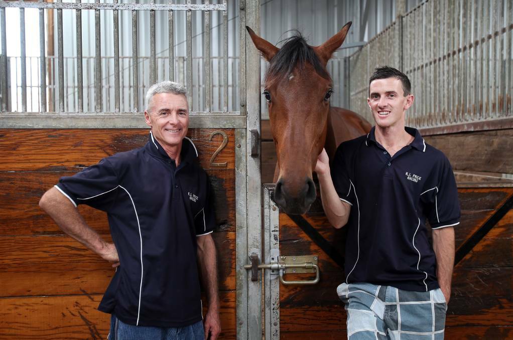 FEATURE RACE: Kembla and South Coast trainers Robert and Luke Price have an eye on the Nowra Cup. Picture: SYLVIA LIBER