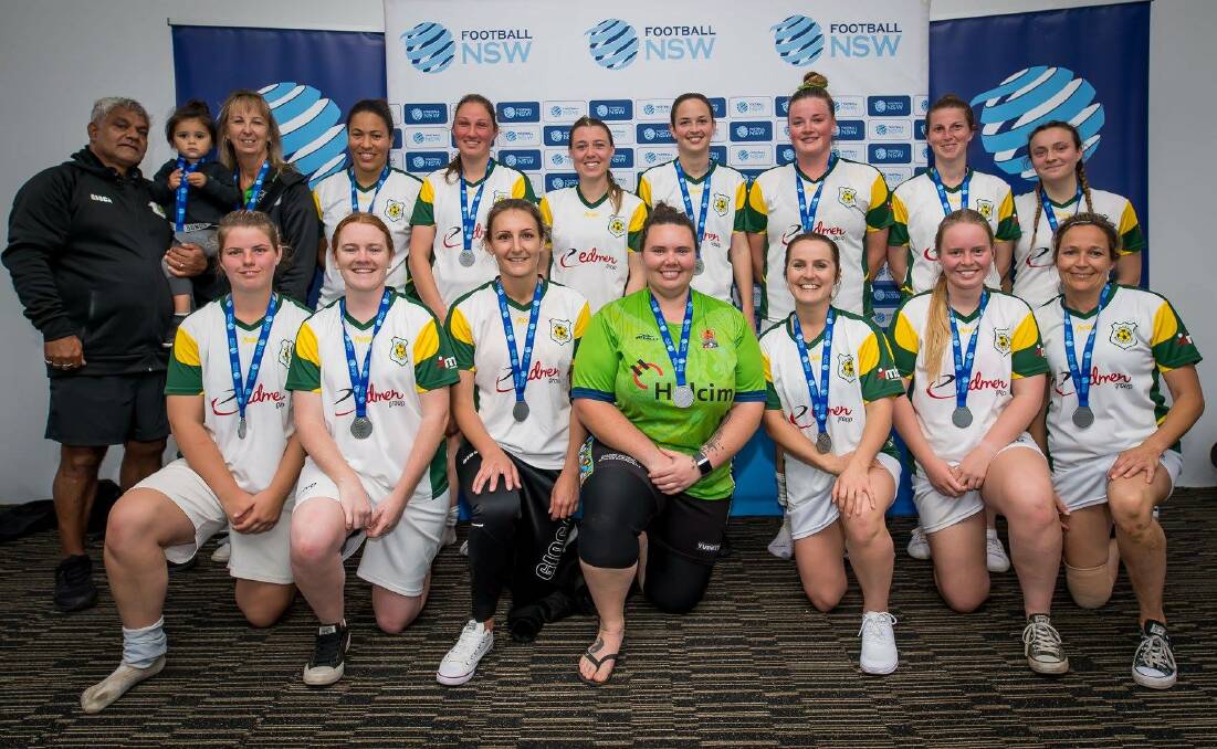 AMAZING EFFORT: Albion Park Open Women's team's 59-game unbeaten run came to an end in the Champion Of Champions. Picture: FOOTBALL NSW