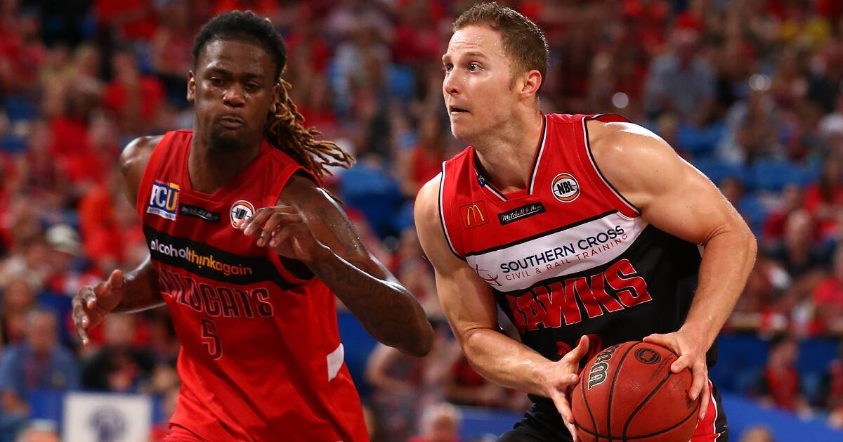 IN FORM: Illawarra Hawks forward Tim Coenraad had another big game in the club's drought-breaking win over Perth Wildcats. Picture: Getty Images