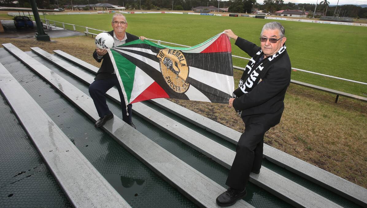 THROUGH AND THROUGH: Port's Albano Cazzolli and Emilio Gigliotti will be there to celebrate the club's 50th anniversary. Picture: ROBERT PEET