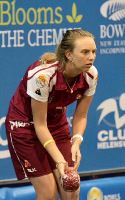 STAR: Brisbane weapon Kelsey Cottrell helped the Pirates to victory.
