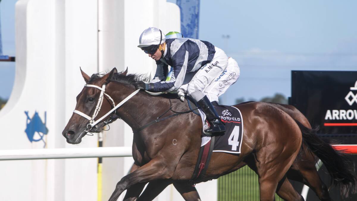 TOUCH OF CLASS: Chris Waller trained Dawn Wall took out the Group 3 Arrowfield Kembla Grange Classic earlier this year. 