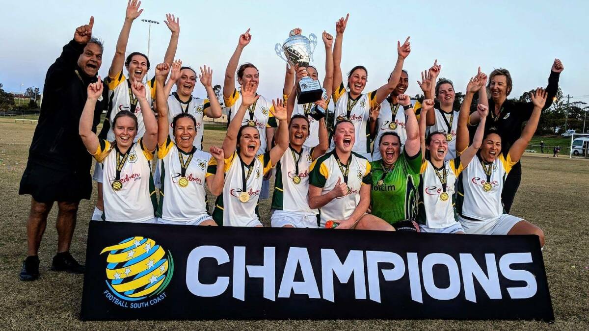 TOO CLASSY: Albion Park Women's team won their fifth consecutive grand final on the weekend. Picture: SUPPLIED