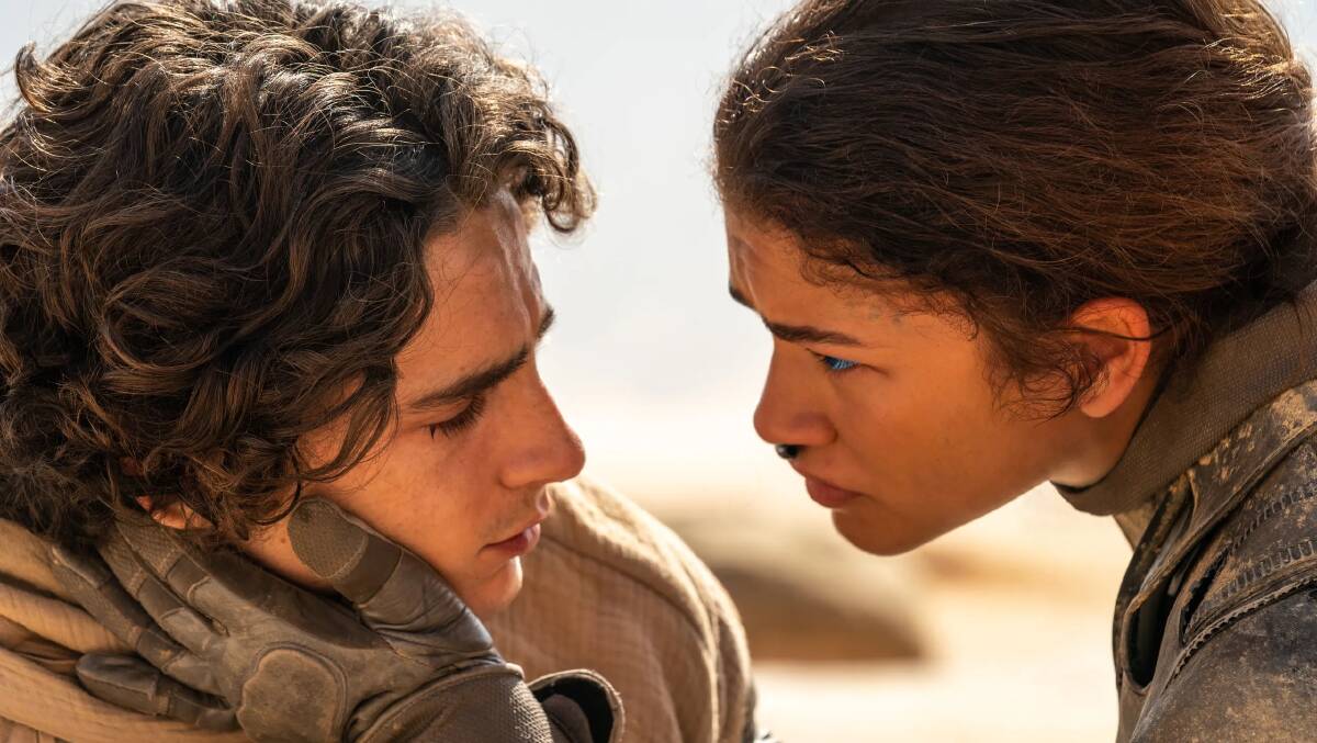 Timothee Chalamet and Zendaya star in this epic sequel. Picture supplied