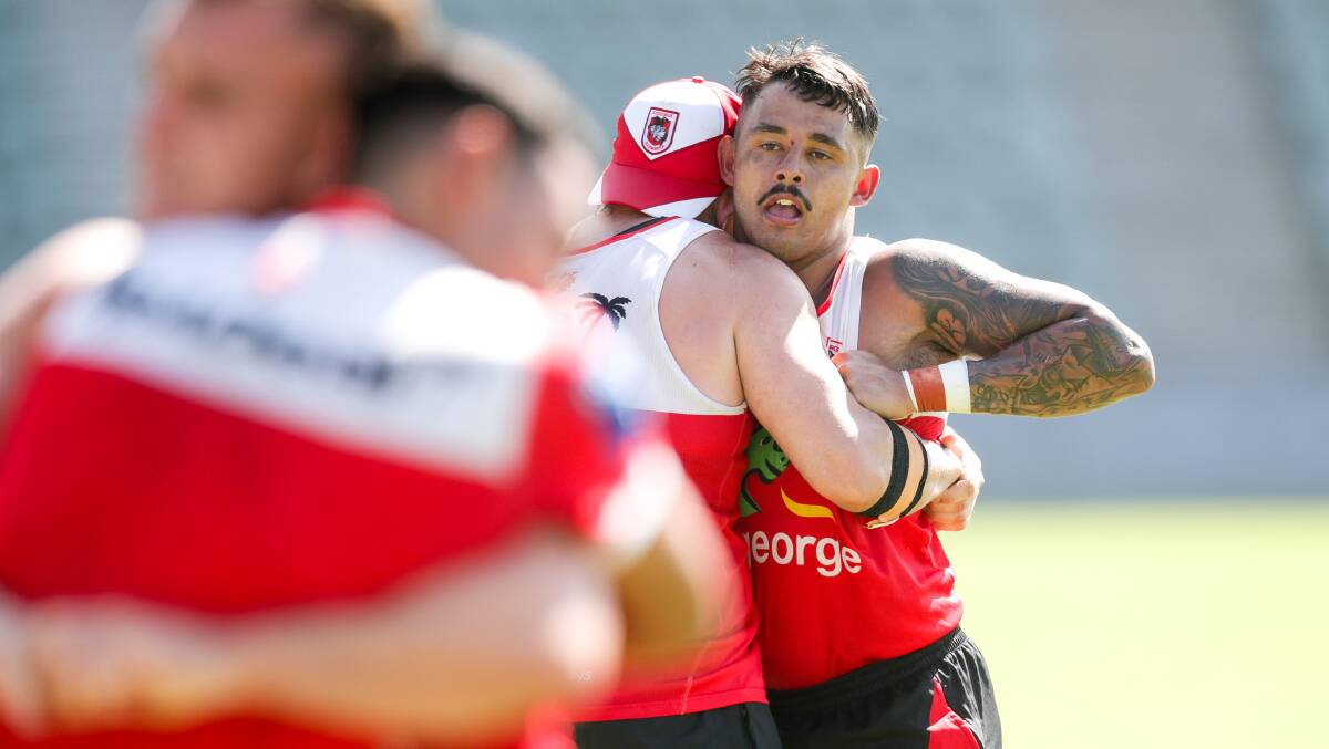 Jayden Sullivan is hoping to keep his spot in the NRL team.