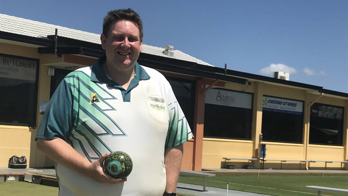 Form: Warillas Lee Stinson is part of a strong contingent of Zone 16 bowlers chasing a spot in the Blues team at the NSW State Selection Series. Picture: Mike Driscoll