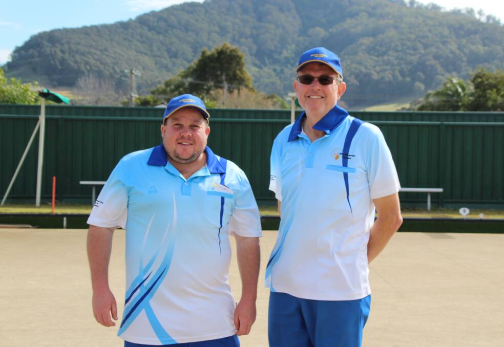 Impressive: Mick Anderson and Phil Power are into the Zone 16 Champion of Club Champion Pairs final. Picture: John Davis