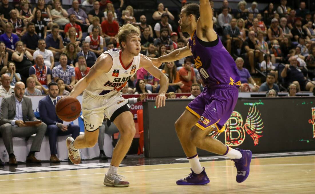 Return: Guard Daniel Grida (left) has agreed to another two seasons with the Hawks. Picture: Adam McLean