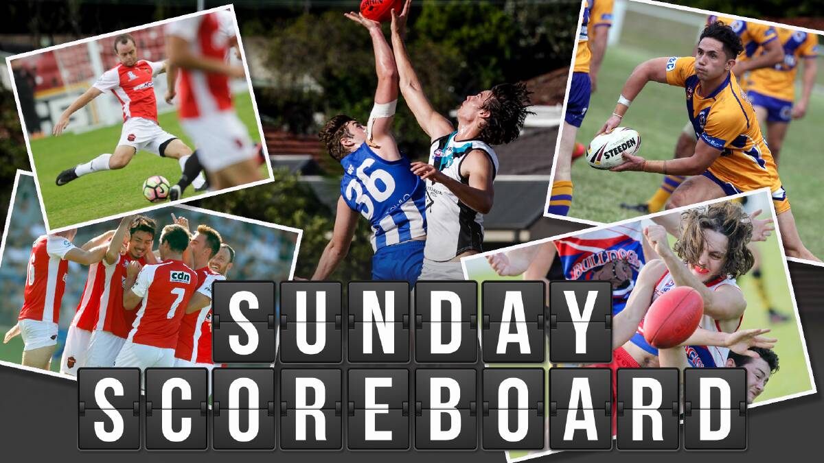Sunday scoreboard: Illawarra and South Coast live blog