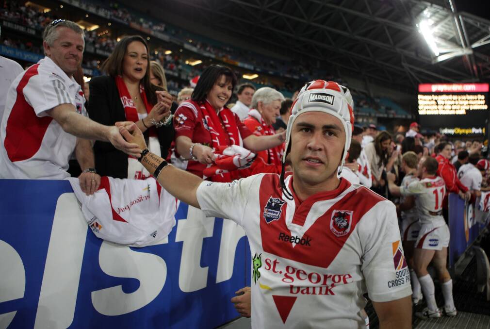 Success: Jamie Soward in 2010. Picture: NRL Imagery