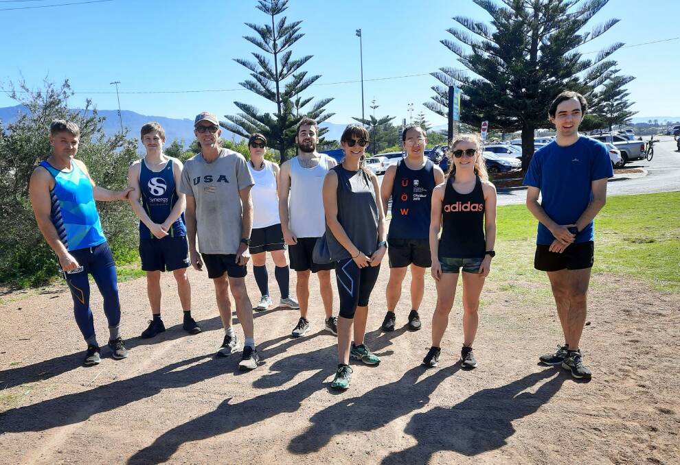 Ready: The Illawarra Blue Stars cross country athletes are looking forward to the winter campaign. 