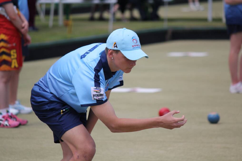 Style: Toby Peters in action for NSW at the U18 Nationals.
