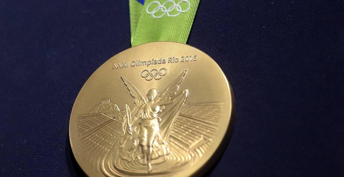 Gold rush: Illawarra athletes will be chasing medals at the Rio de Janeiro Olympics Games in less than 50 days time. Picture: Getty Images