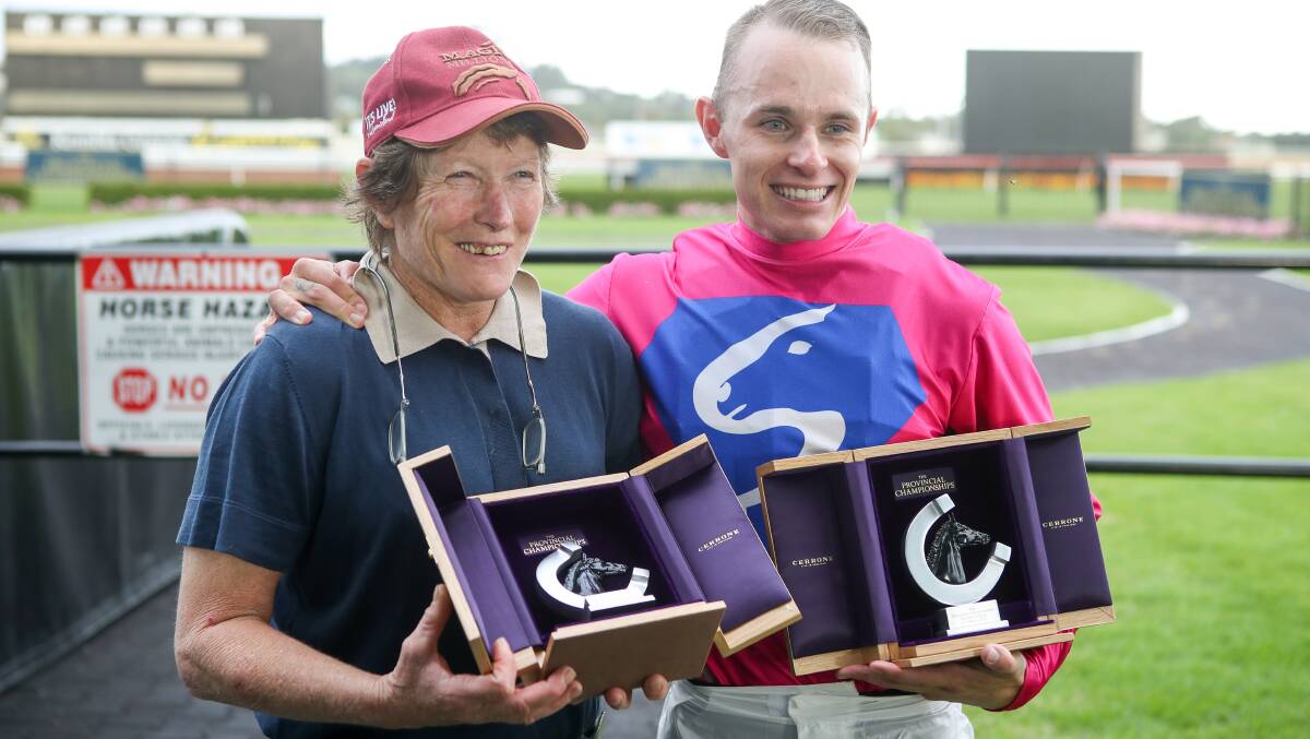 Gwenda Markwell is being remembered as a legend of Kembla Grange racing